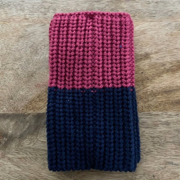5/$20 NEW OS Girls Knitted Reversible Boot Cuffs - Picture 3 of 4